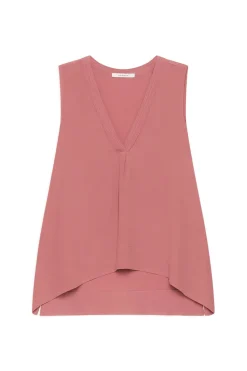Sale Maliparmi TOP FLUID CREPE Rojo Cedro