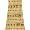 Online Maliparmi TOP GEOMETRIC MIMOSA Amarillo