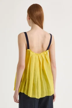 Fashion Maliparmi TOP LIGHT RAMIÉ Amarillo