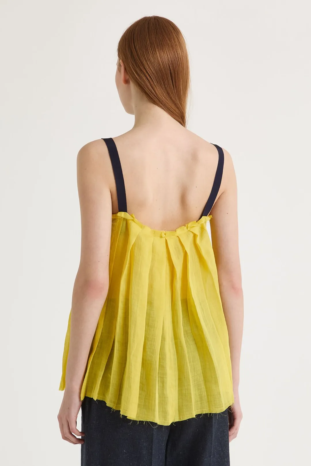 Fashion Maliparmi TOP LIGHT RAMIÉ Amarillo