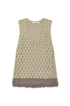 Hot Maliparmi TOP METALLIC Oro