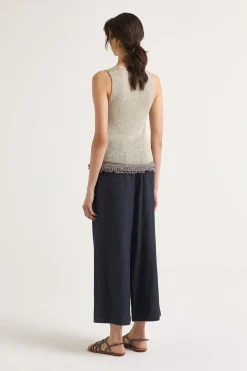 Hot Maliparmi TOP METALLIC Oro