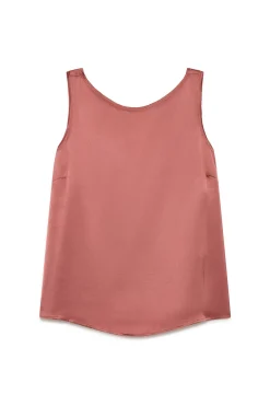 New Maliparmi TOP SHINY CADY Rojo Cedro
