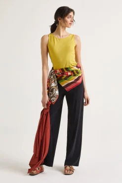 Online Maliparmi TOP SOFT JERSEY Amarillo
