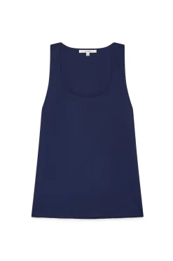 Outlet Maliparmi TOP SOFT JERSEY Azul noche