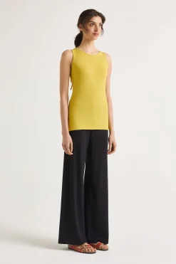 Online Maliparmi TOP SOFT JERSEY Amarillo