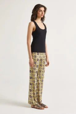 Fashion Maliparmi TOP SOFT JERSEY Negro