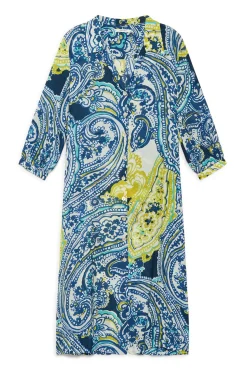 New Maliparmi VESTIDO ARABESQUE PRINT Azul