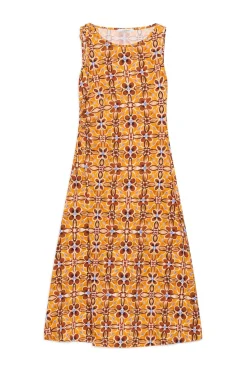 Best Maliparmi VESTIDO CALEIDO FLOWER Naranja