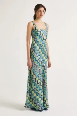New Maliparmi VESTIDO COLLECTION PRINT Menta