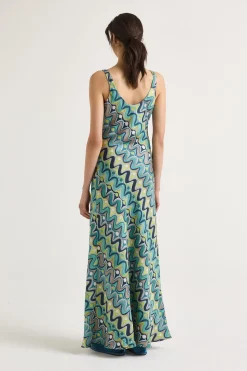 New Maliparmi VESTIDO COLLECTION PRINT Menta