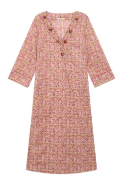 Outlet Maliparmi VESTIDO FLOWER BATIK Rosa