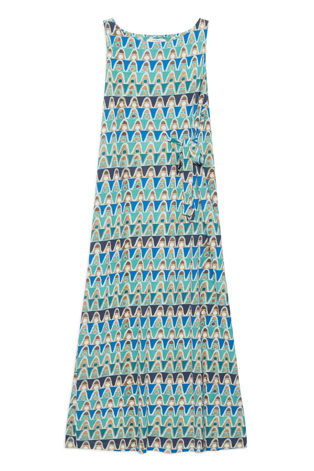 Clearance Maliparmi VESTIDO GEOMETRIC MIMOSA Azul
