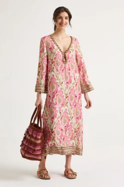 Fashion Maliparmi VESTIDO MIRTLE PAISLEY Rosa
