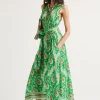 Best Maliparmi VESTIDO MIRTLE PAISLEY Verde