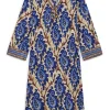 Outlet Maliparmi VESTIDO MIRTLE PAISLEY Azul