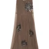 Hot Maliparmi VESTIDO PRECIOUS FLOWERS Gris