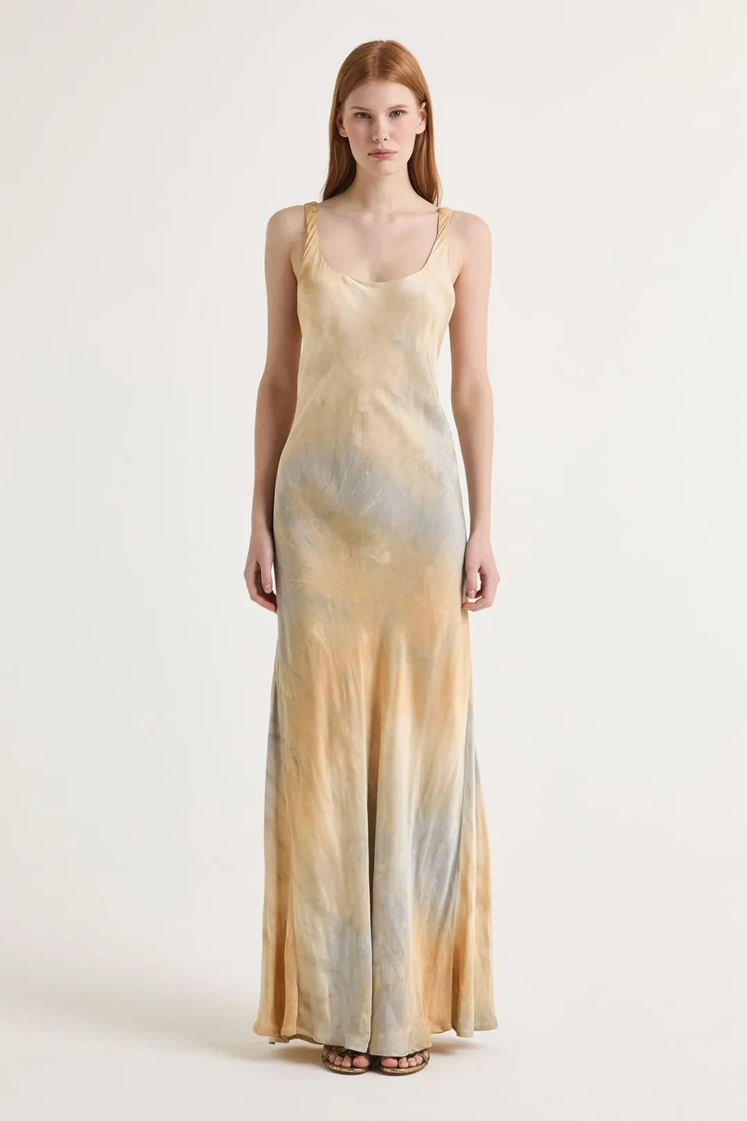 Discount Maliparmi VESTIDO PRECIOUS SHADOWS Natural