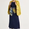 Sale Maliparmi VESTIDO SOFT JERSEY Azul noche