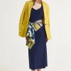 Discount Maliparmi VESTIDO SOFT JERSEY Azul noche