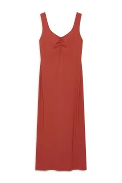 Fashion Maliparmi VESTIDO SOFT JERSEY Cuero