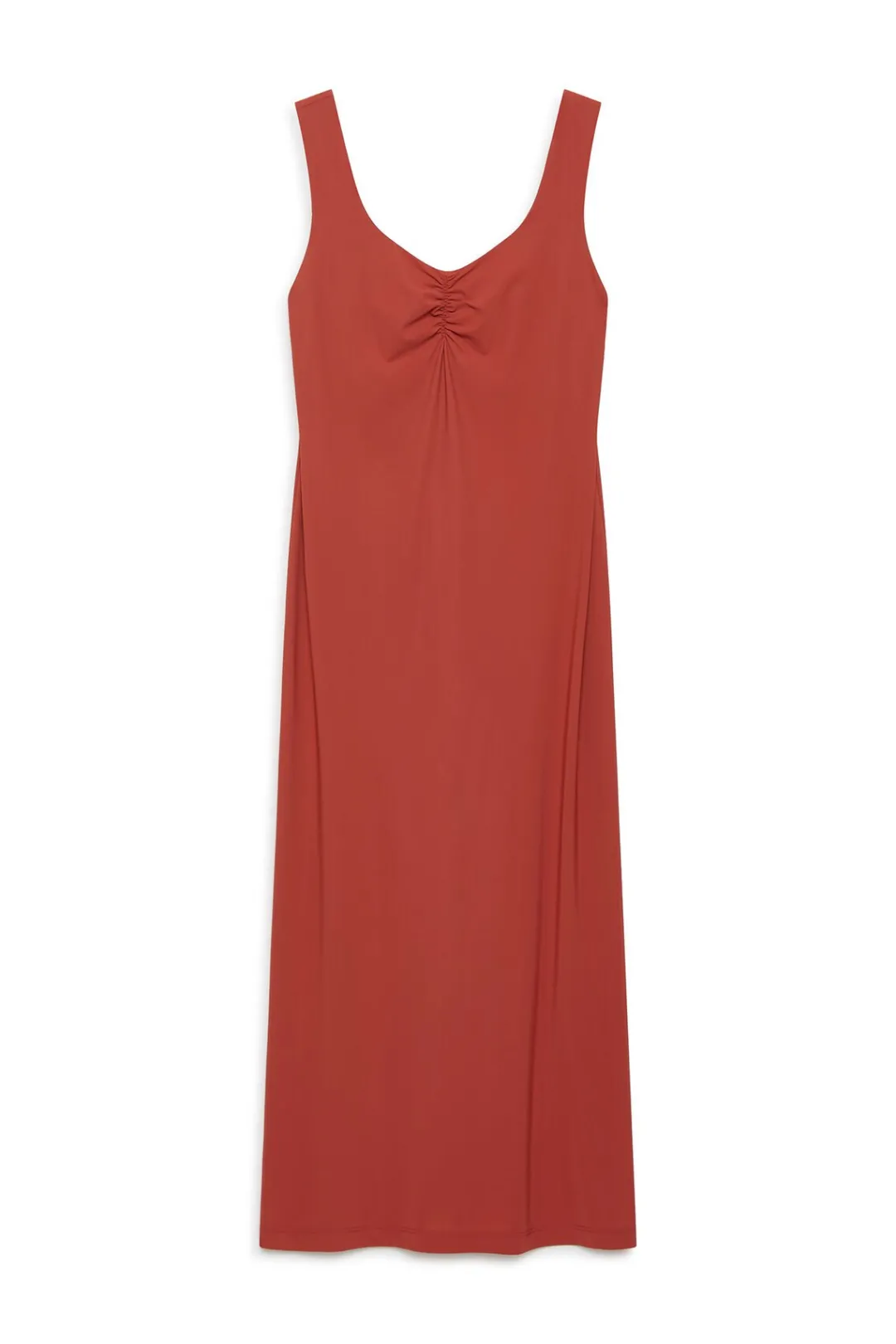 Fashion Maliparmi VESTIDO SOFT JERSEY Cuero