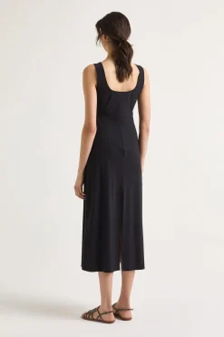 Fashion Maliparmi VESTIDO SOFT JERSEY Negro