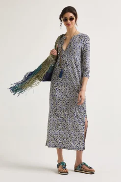 Fashion Maliparmi VESTIDO SUMMER CORAL Azul